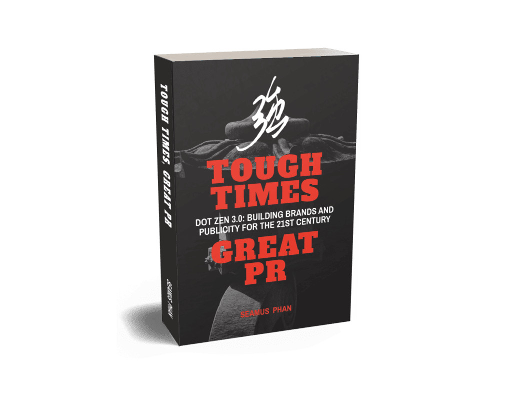 "Tough Times, Great PR" book is out