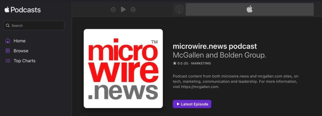 Apple Podcasts - microwire.news